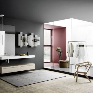 Bagno semplice e moderno