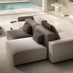 Pouf moderno modello Tetris